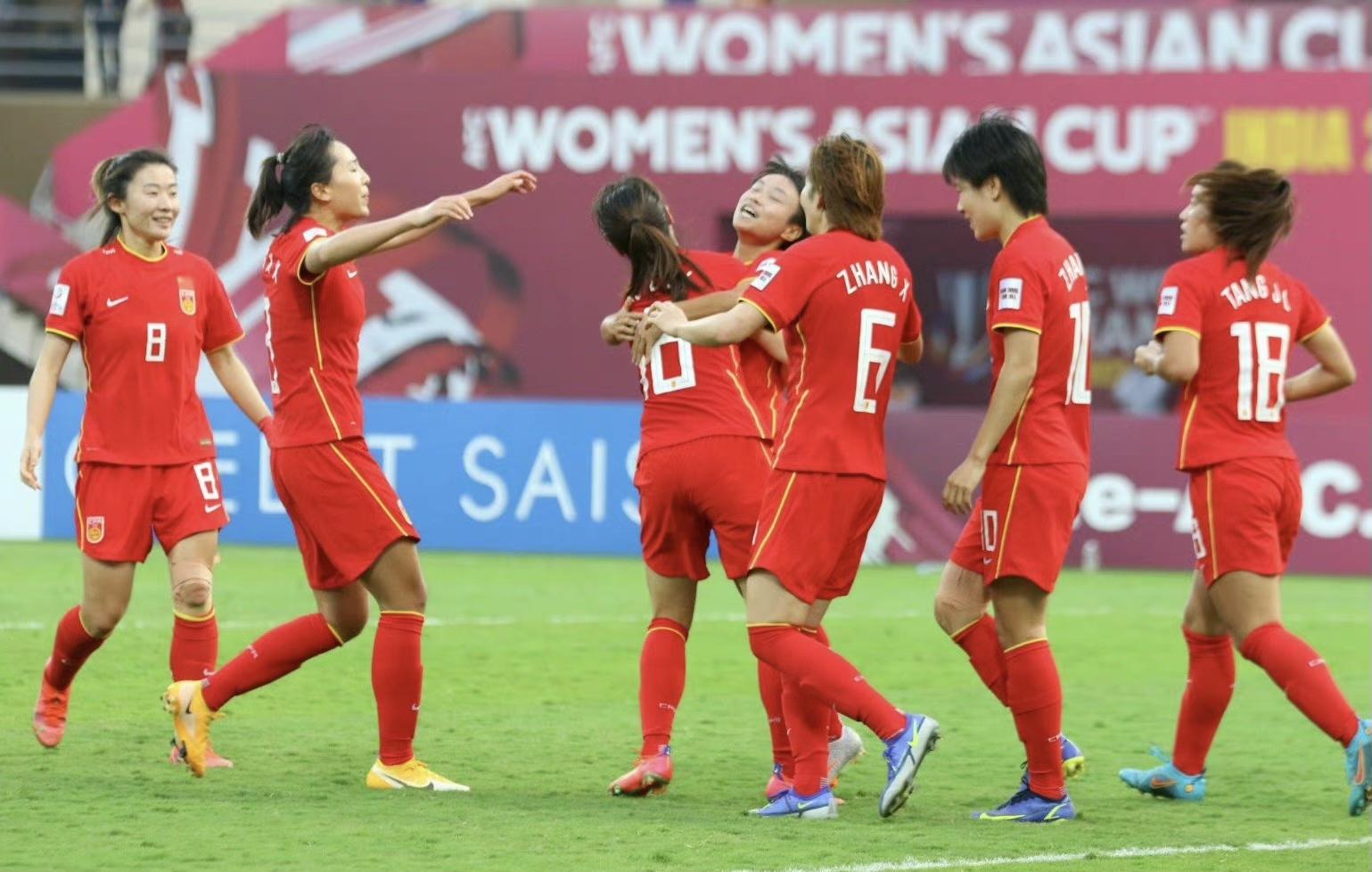 中国女足备战世界杯，强化技术训练